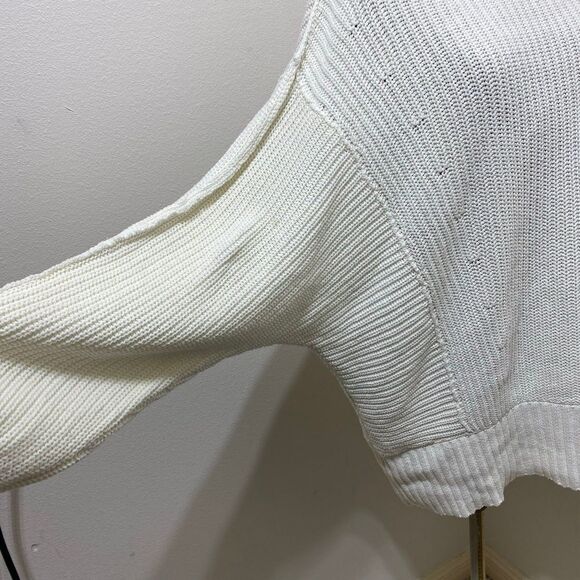 Free People Cocoa Bell Sleeve Turtleneck Sweater Size X-Small - Picture 4 of 7